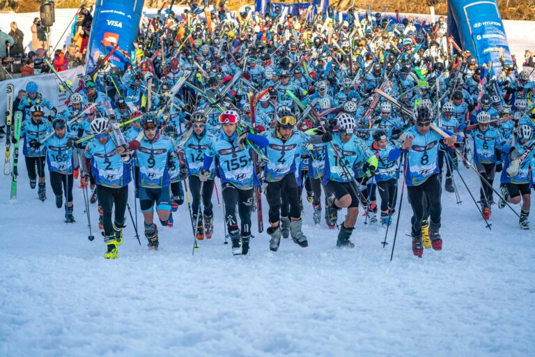 Se corrió la 37° edición del Tetratlón de Chapelco: esquí, mountain bike, kayak y running