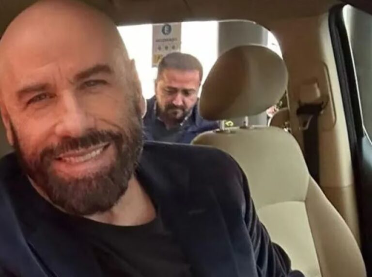 John Travolta en Bariloche: sonrisas, amabilidad y bajo perfil