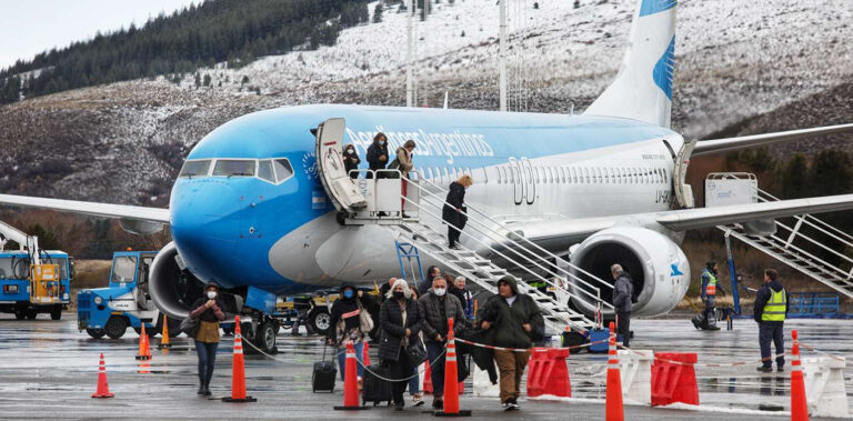 El aeropuerto Chapelco volvió a romper récords en julio