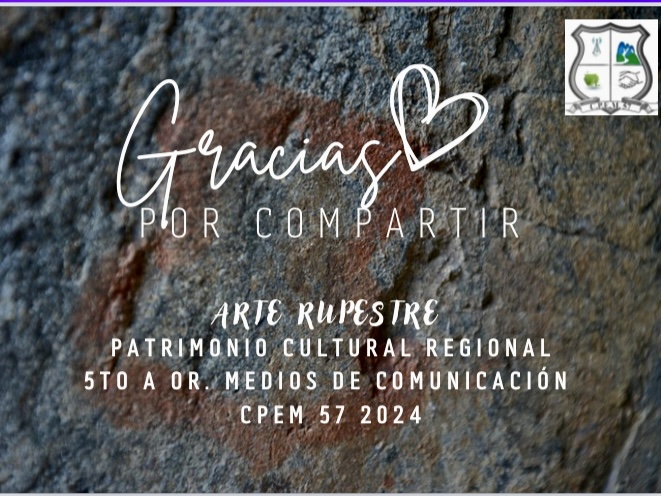 Alumnos de 5 A del CPEM 57 participarán del 2 do Congreso de Patrimonio Cultural