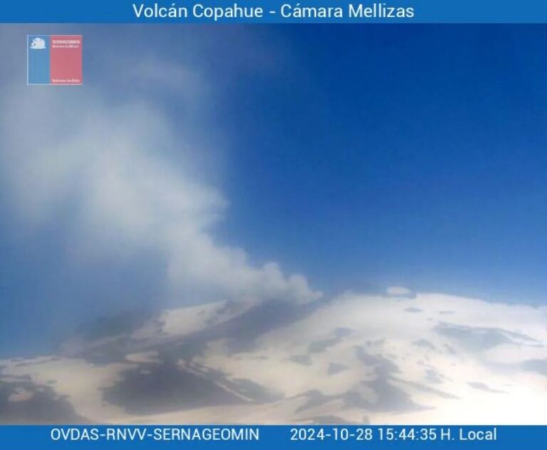 ¿Qué está pasando en el volcán Copahue?