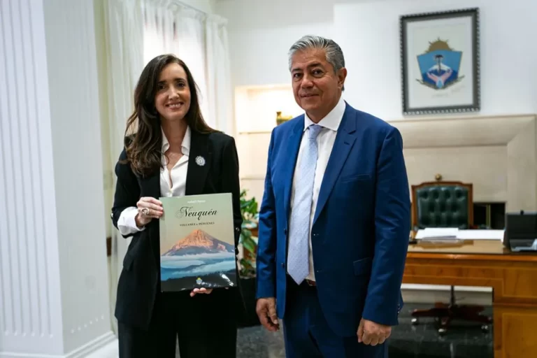 Figueroa recibió a Villarruel: «Si a Neuquén le va bien, le va bien a la Nación»