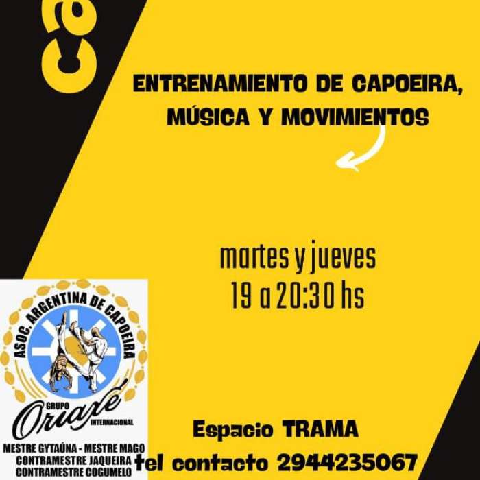 Clases de Capoeira en Espacio Trama