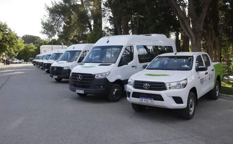 La Provincia reforzó la flota vehicular de siete localidades