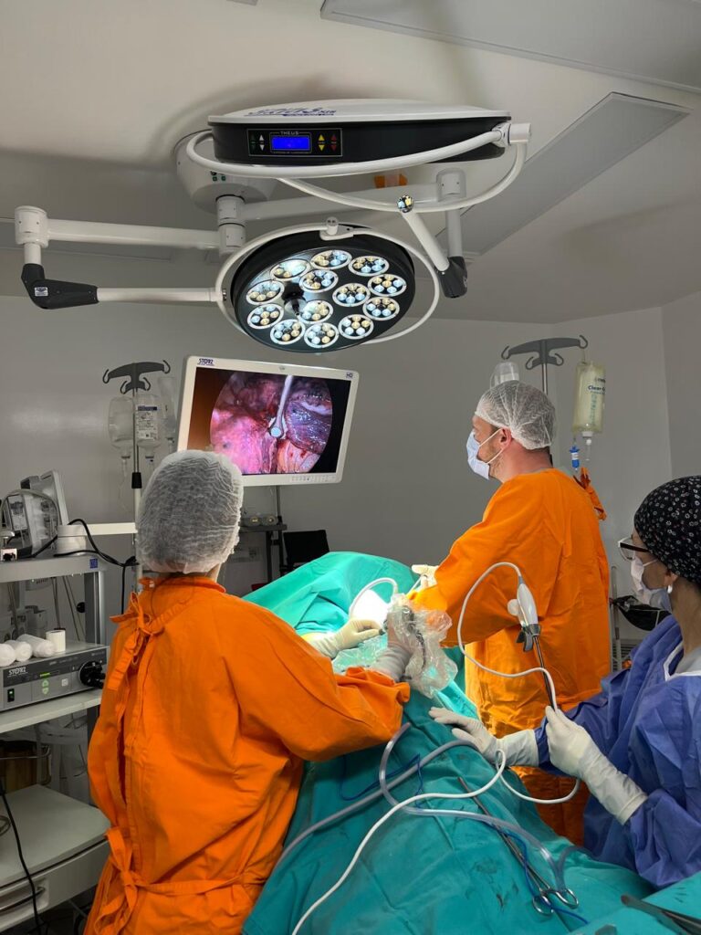 Se realizó en nuestro hospital la primera lobectomía pulmonar por videotorascoscopia