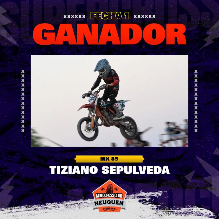 Tiziano Sepúlveda gana otra vez