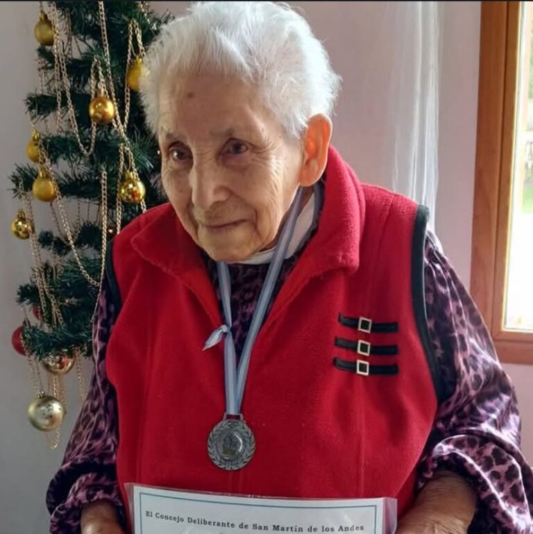 San Martín de los Andes distingue a Liberata Ríos como Ciudadana Ilustre