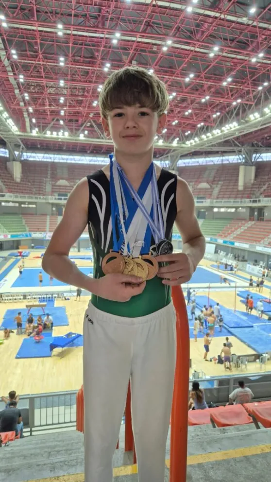 Felipe Bruni hizo podio con la Selección y es campeón nacional