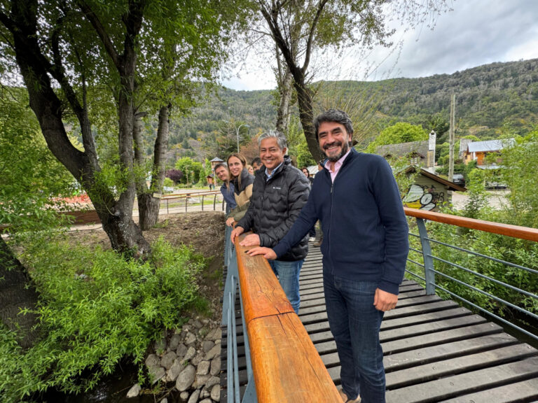 El gobernador Figueroa y el intendente Saloniti recorrieron obras en San Martín de los Andes
