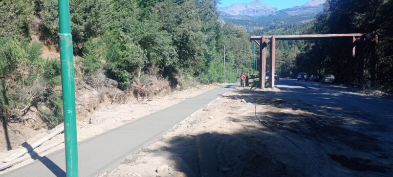 Comenzaron las obras de la senda peatonal y para bicicletas a la Epet 21