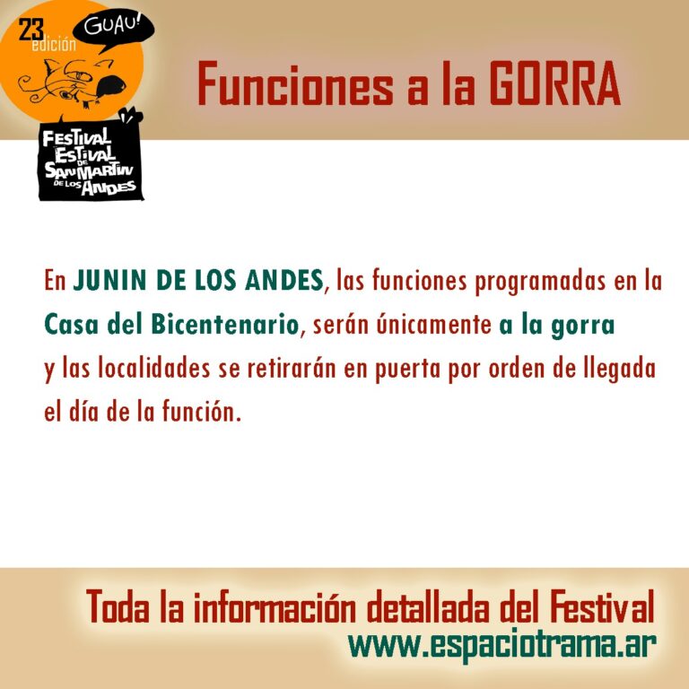 Junín de los Andes se prepara para recibir la Edición Teatro del Ciclo “Te Queremos Verano” 2025