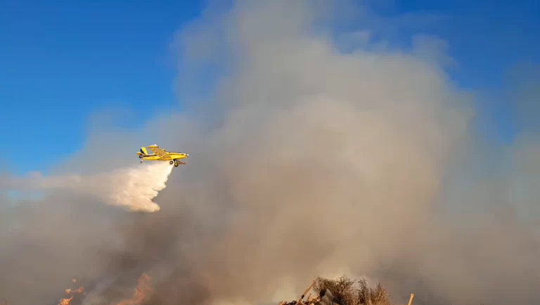Está circunscripto el incendio del ex basural de Junin de los Andes