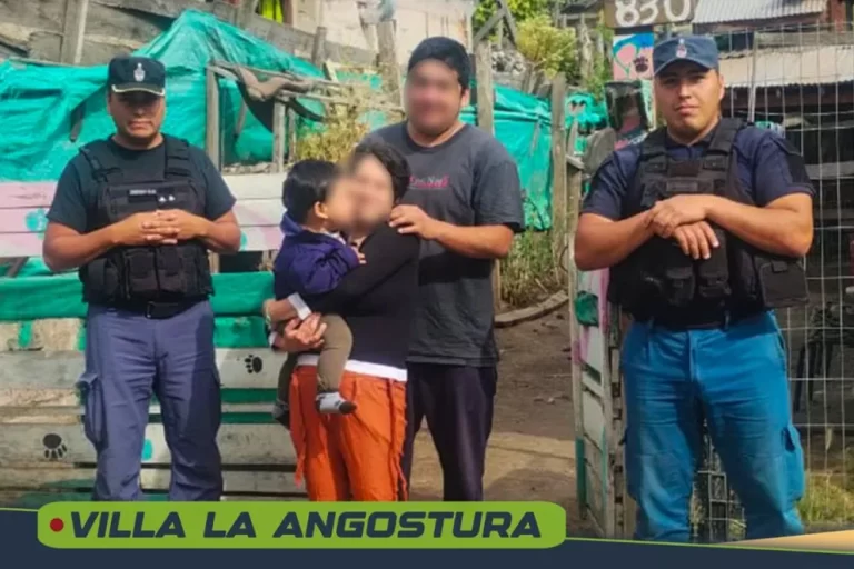 Policías neuquinos salvaron la vida de un bebé en Villa La Angostura