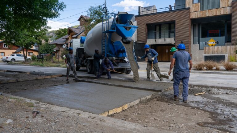 Avanzan las obras del Parque Lineal Pocahullo