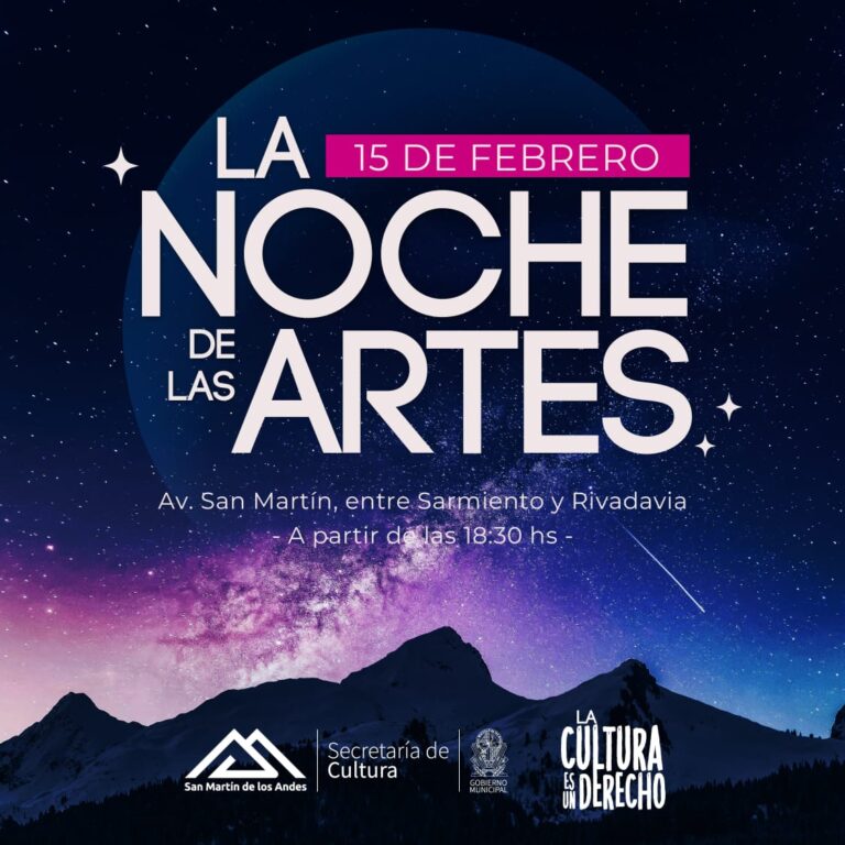 Este sábado se vivirá la 2° Noche de las Artes año 2025