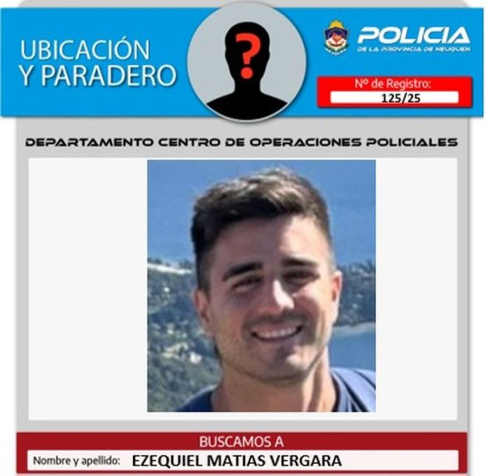 Buscan a joven desaparecido en Villa La Angostura
