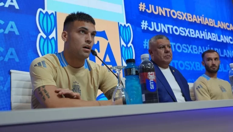 Bahía Blanca: AFA donará una casa por cada gol de la Selección en 2025