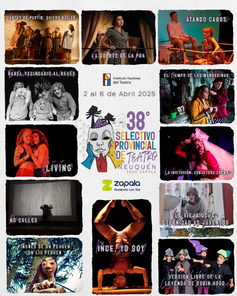 Zapala se prepara para recibir el 38º Selectivo Provincial de Teatro Neuquén