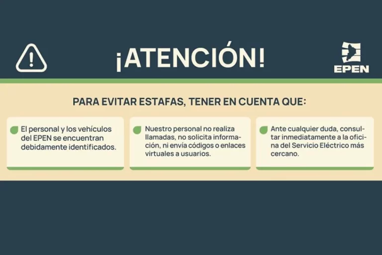 El EPEN advierte a la comunidad sobre engaños para concretar estafas telefónicas