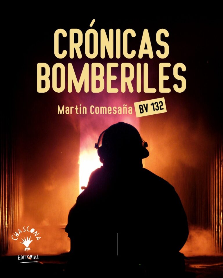 Este sábado se realizará la presentación del libro «Crónicas Bomberiles» de Martín Comesaña