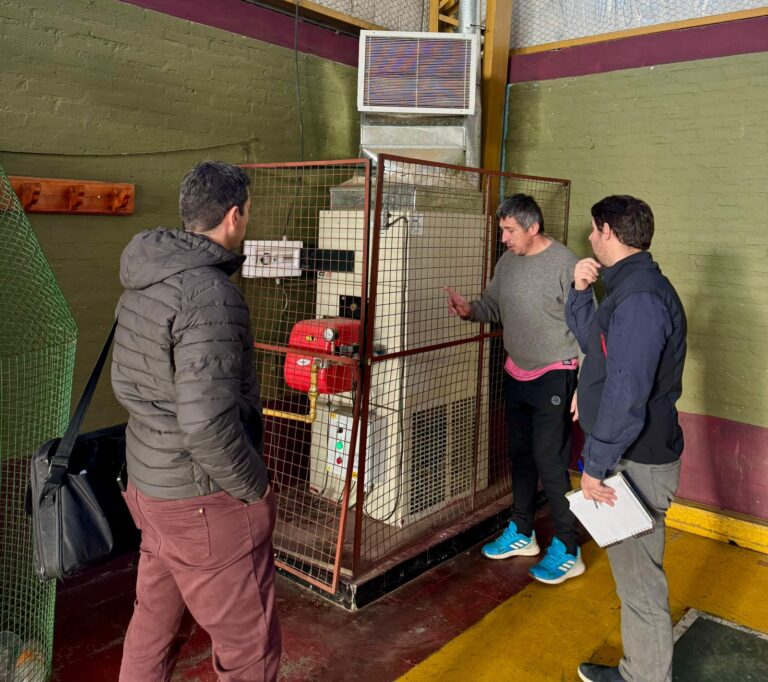 Comenzó el relevamiento para el mantenimiento de los gimnasios municipales