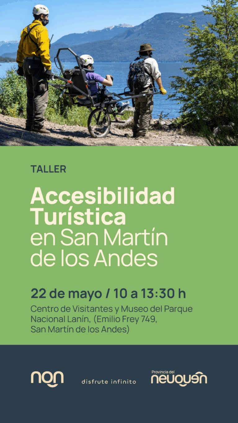 Neuquén impulsa la accesibilidad turística con un taller en San Martín de los Andes