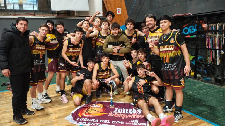 Zorros U17, campeones regionales de la Liga Federal Formativa