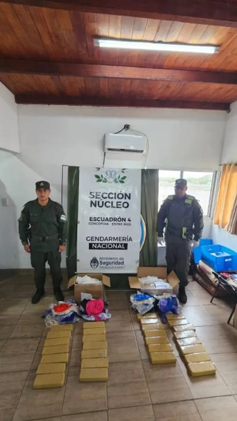 Gendarmería frenó otro envío de 22 kilos de marihuana a Junín de los Andes