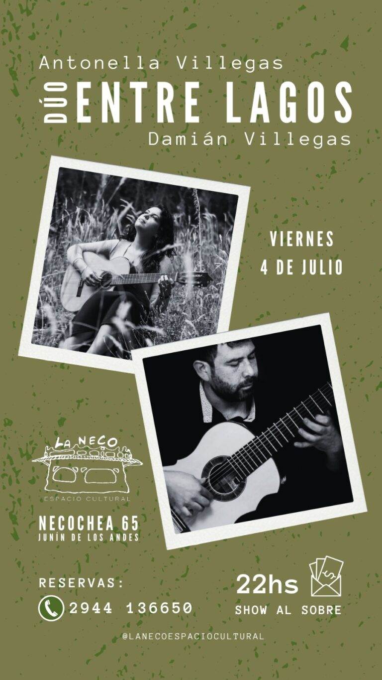La Neco: julio a puro arte en Junín de los Andes